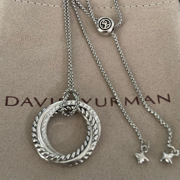 David Yurman Silver Necklace - Picture 1 of 9